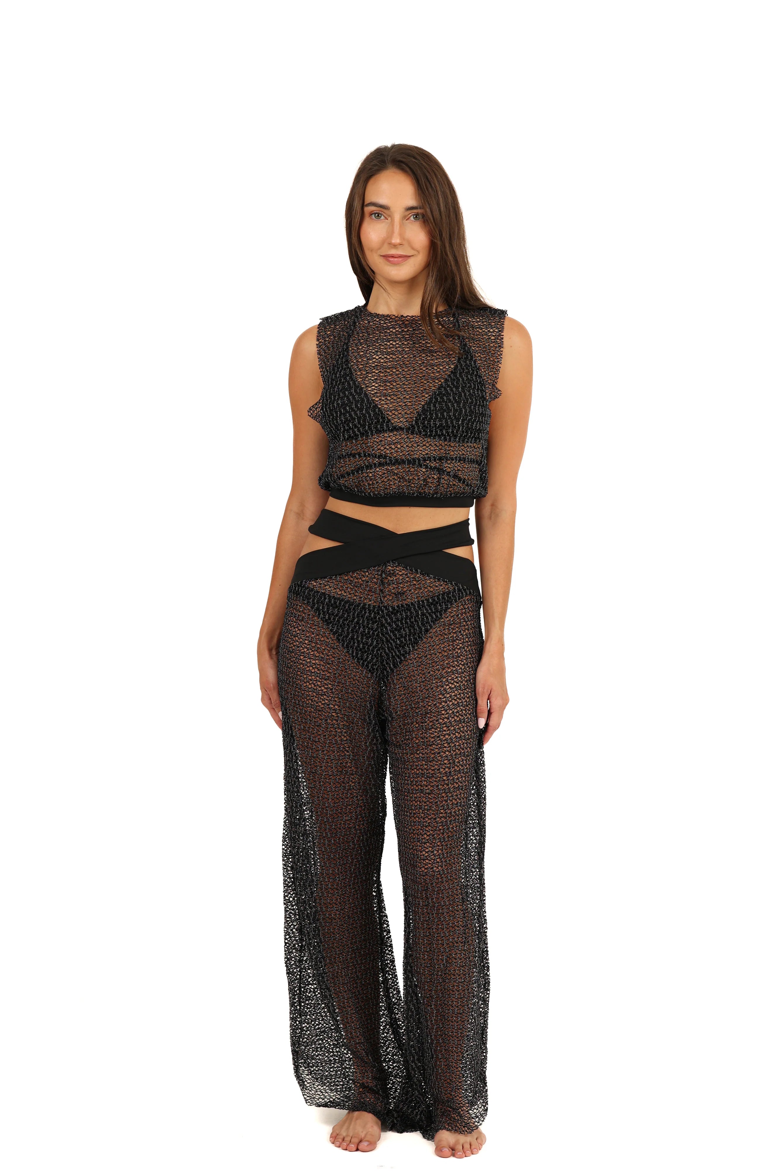 Black Papaya Lace Top
