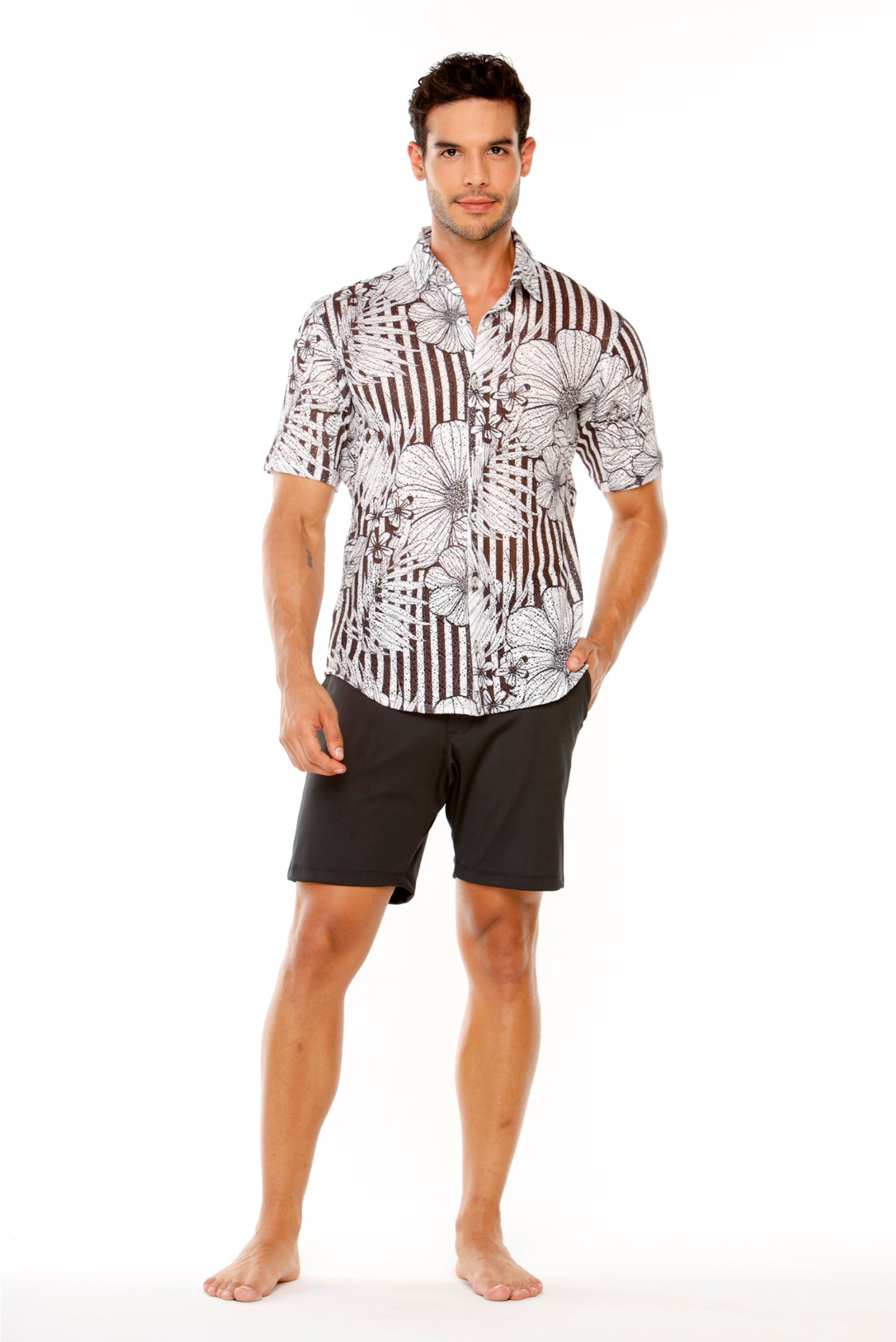White Tony Papaya Shirt