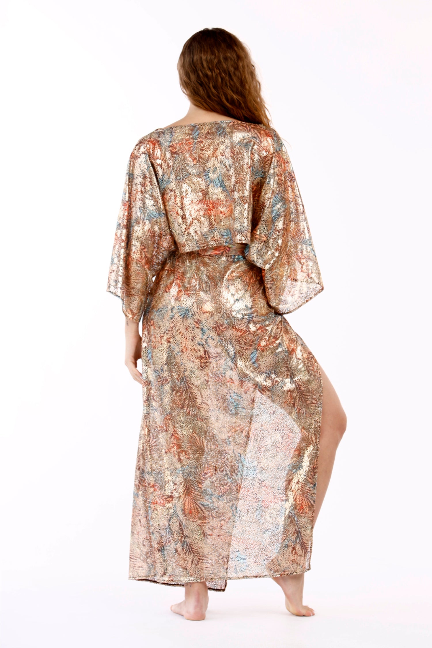 ESMERALDA SHINY PRINT SKIRT