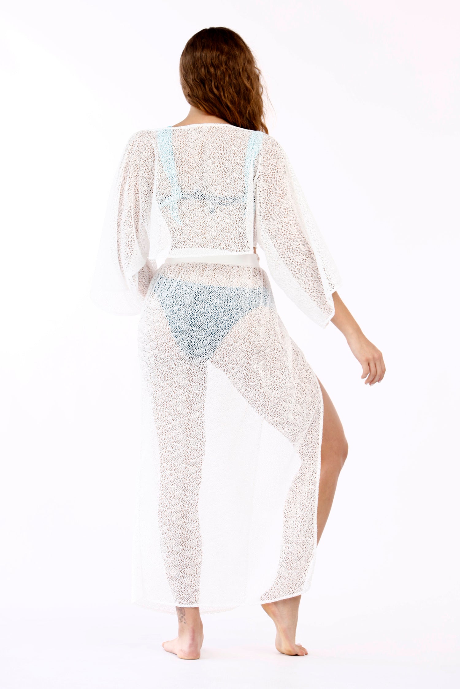 TURQUESA WHITE TOP