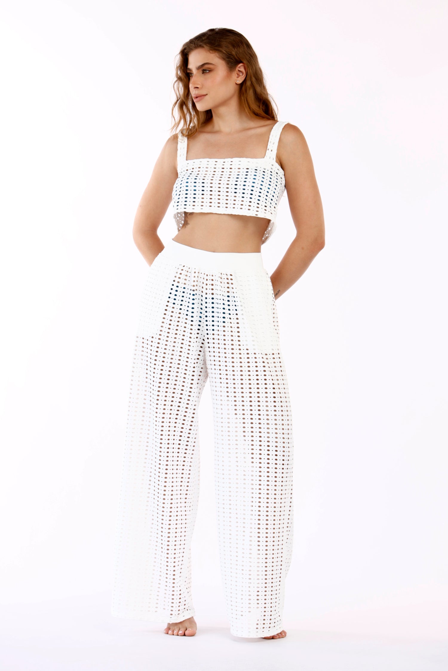 RUBI WHITE TOP