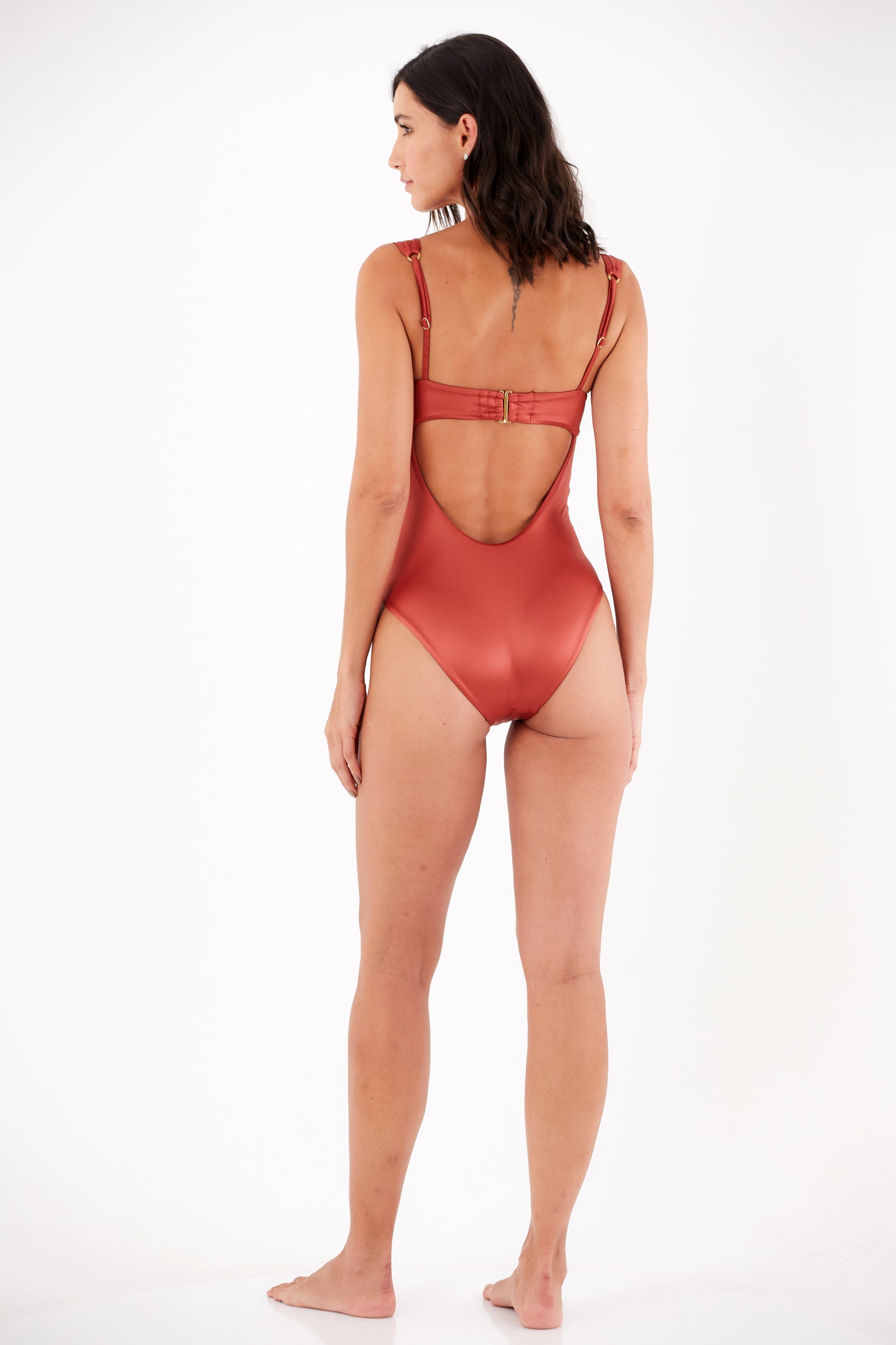 ALBA SATIN TERRACOTTA ONE PIECE