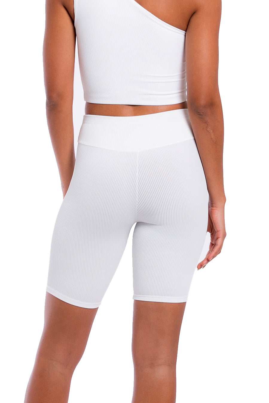 Natural White Icono Biker