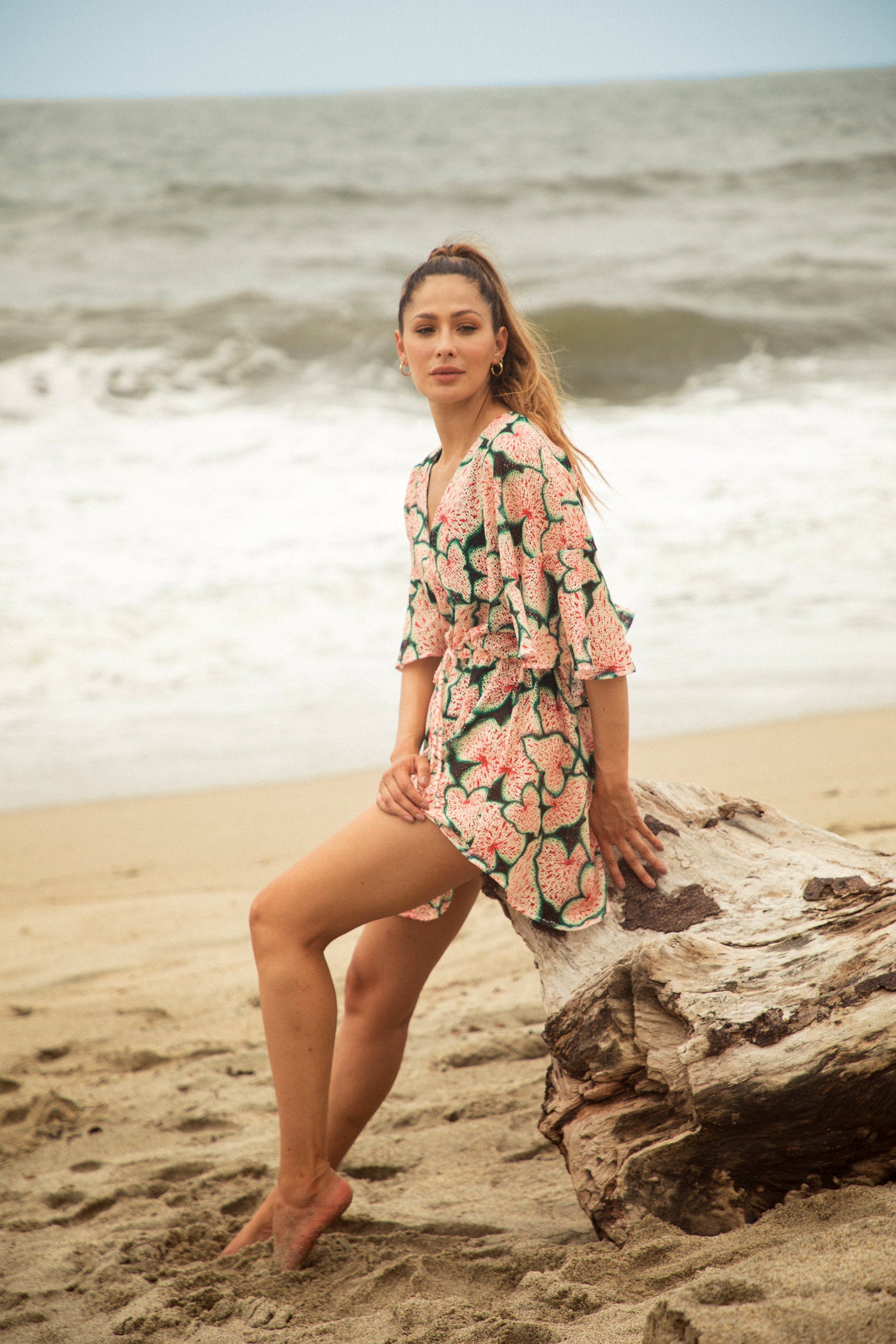 Green Dana Short Dress
