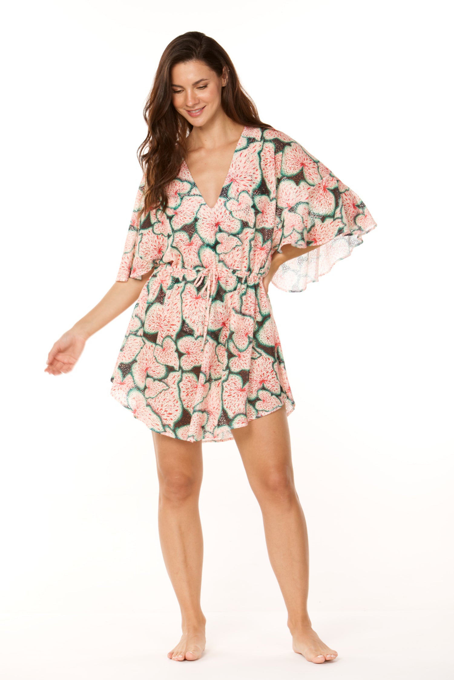 Green Dana Short Dress
