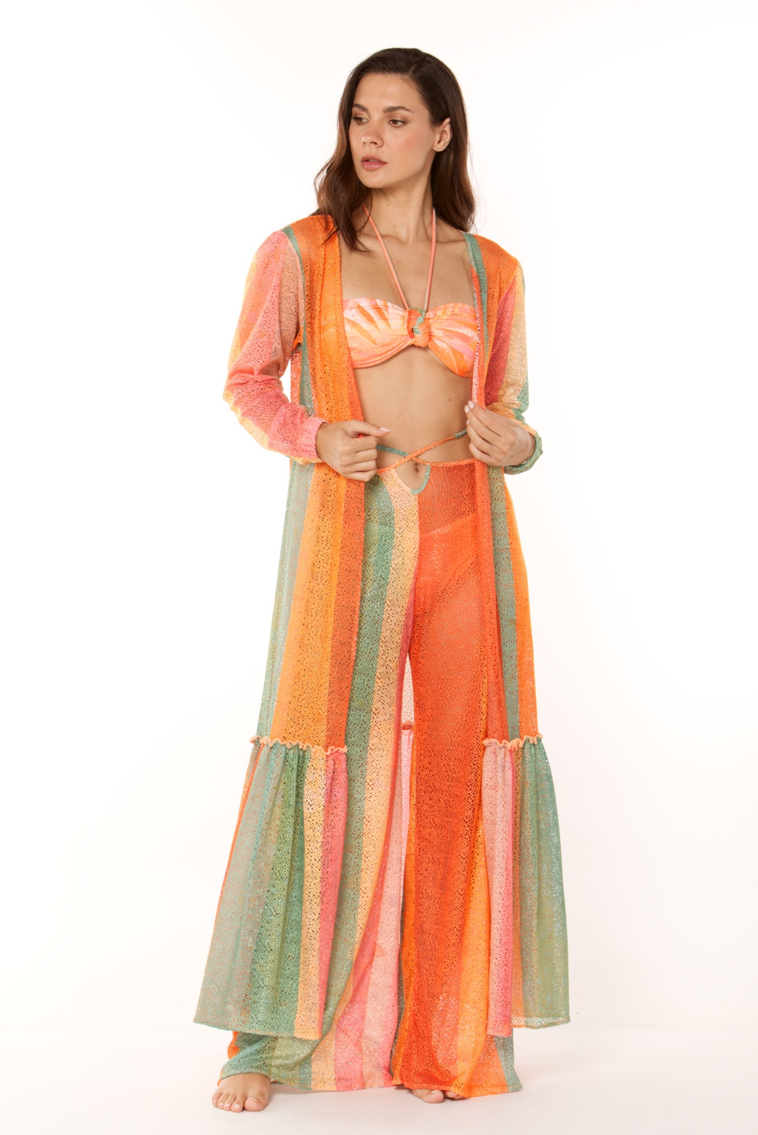 Orange Miramar Long Tunic