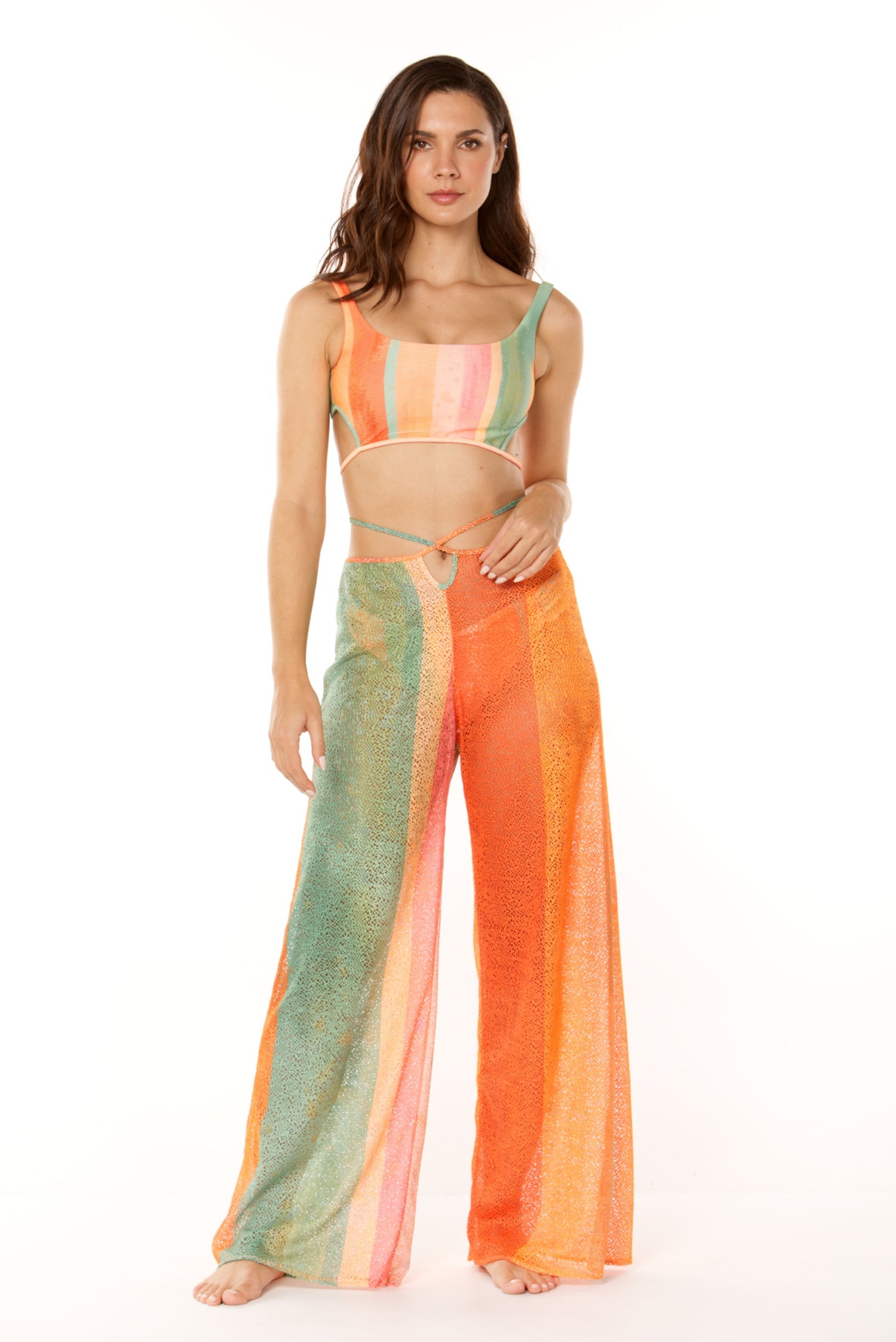 Orange Arena Pant