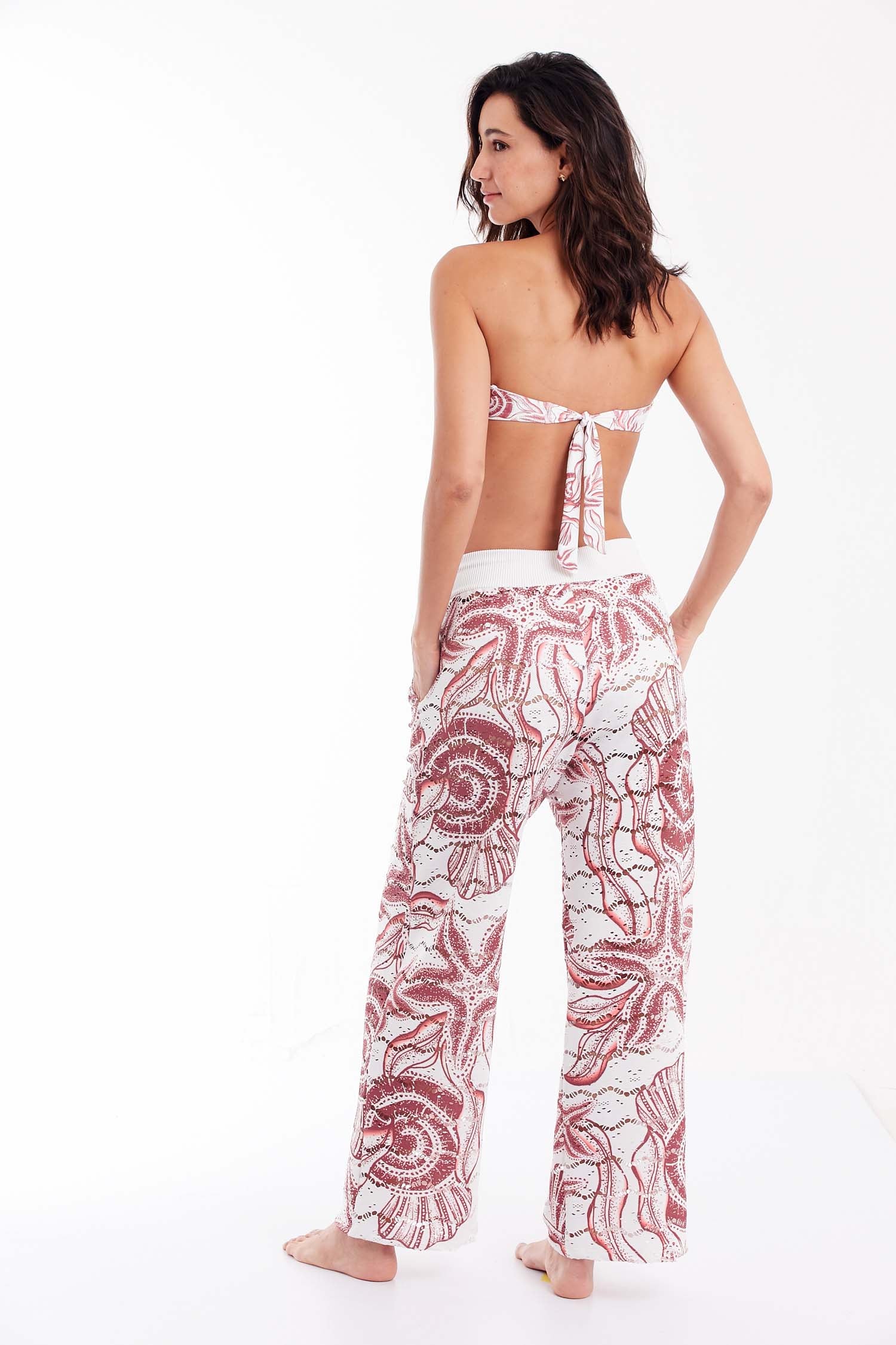 TATAN CHERRY PRINT PANT