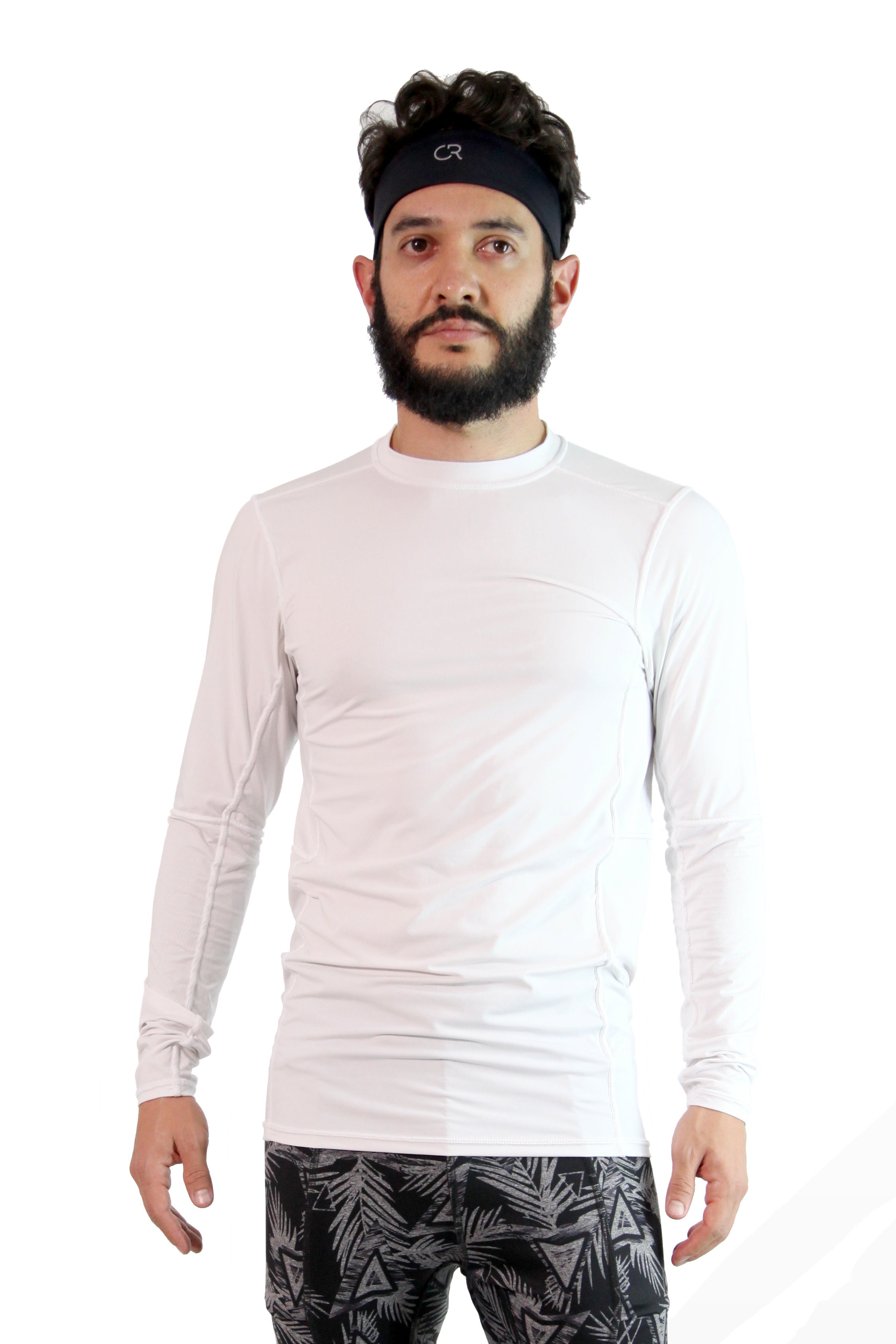 Tech Long Sleeve White